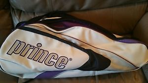 Prince purple tennis racquet bag