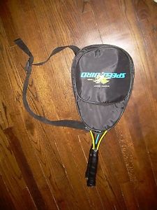 SHARPER IMAGE SPEED BIRD SPEEDMINTON BADMINTON RACQUET SET 2-RACQUETS 6-BIRDIES