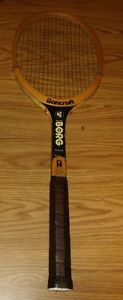 Vintage Bjorn Borg Bancroft Tennis Racket Wood