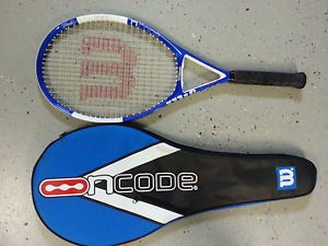 Wilson Ncode N4 OS Oversize Tennis Racquet Grip 4 3/8 With Case Free Shipping