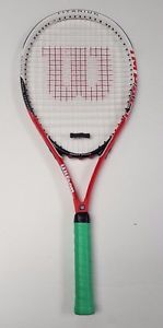 Wilson Impact Titanium Tennis Racquet 4 3/8 Used Free USA Shipping