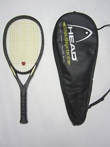 HEAD INTELLIGENCE i.s12 is 12 is12 TENNIS RACQUET POWER FRAME CASE 4+5/8