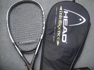 Head Intelligence i.S18  Oversize NEW STRINGS Racquet 4 1/4