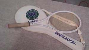 Wimbledon HM-88 Tennis Racket Racquet With Case - SUPER COND