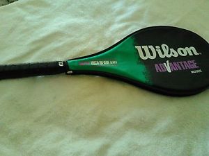 Wilson Advantage Mid-sized Tennis Racquet with soft case.