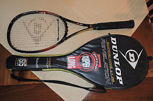 Dunlop Super Long +1.00 Revelation Racquet Kevlar Braided with Bag & Strap