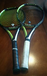 2 Yonex E Zone AI 98 Rackets with Yonex Bag