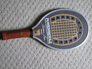 Powerpaddle Brian Lee model tennis racket  Venice. CA. USPTA approved