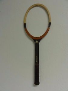 Near Mint Le Coq Sportif wood tennis racket