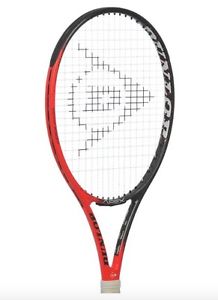 Dunlop Potencia De Vértice Raqueta De Tenis Fuerza de prensión L2 y L3 Rojo