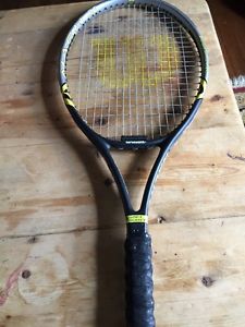 Wilson Mach 3 Oversize Tennis Racquet Rackets 4 1/2 Great Cond