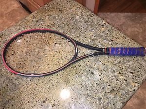 Wilson Pro Staff Largehead Graphite Kevlar Pea Tennis Racket With Cover
