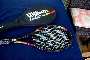 Wilson Pro Staff Classic 6.1 95 sq in Tennis Racquet 4 1/2 with Case