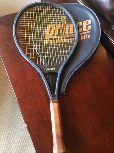 Prince Series 125 Precision Pro 4 3/8 Tennis Racket with cover EUC Graphite