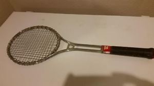vintage WILSON T 3000 TENNIS RACKET  Very Nice metal USA