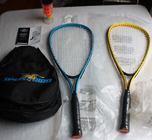 New The Sharper Image SpeedBird Speedminton Indoor / Outdoor Raquet Game