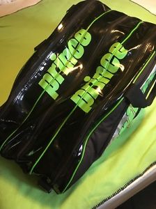 NEW PRINCE Tour Team 12 Pack Tennis Bag  9-12 Tennis Racquets Black