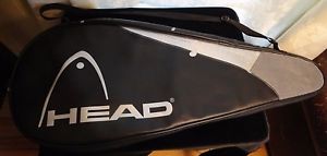 Head Tennis Racquet Case with CarryIng Strap Liquid Metal