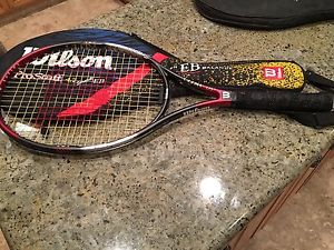 Wilson Pro Staff 4.7 Stretch Eb Ultra Tennis Racket With Cover