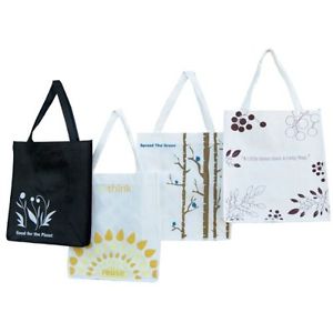 Organize It All Reusable 4-Piece Tote Bags, Oversize