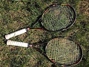 Two Wilson Pro Staff Classic 61 Tennis Racquet Grip 4 1/2