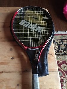 Prince Precision Graph Tech 107 4 3/8 grip Tennis Racquet With Cover