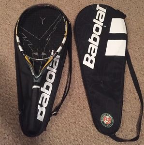 Babolat Drive Z-OS Tennis Racquet (110)  4 1/2 #3 & 2 Cases, One Is Brand New!