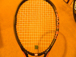 Wilson Triad 6.0 oversize 106 sq in Head Tennis Racket 4 1/4 grip nice