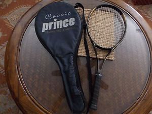 CLASSIC PRINCE GRAPHITE PRO LX MID PLUS 4 1/8 WITH NEW BLACK OVERGRIP 27