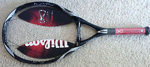 (1) BRAND NEW WILSON (K) ONE FX KFACTOR Tennis Racquets 4 1/8