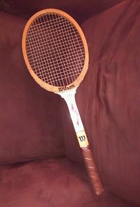 Vintage WILSON Vitas Gerulaitis Wooden Tennis Raquet X-1618