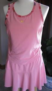 NIKE DRI-FIT Tennis Pink Skirt & Top Set
