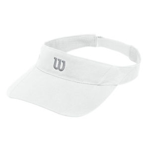 Wilson Unisex Tenniscap Rush De punto Visera Ultralight blanco