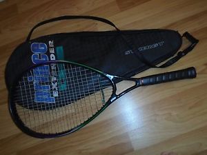 Prince CTS Synergy Extender OS Tennis Racquet and Case. 4 3/8. Excellent.