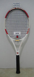 Wilson Pro Staff 100 LS Tennis Racquet Racket 4 1/4 - NEW STRINGS + EXCELLENT