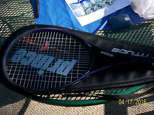 Prince CTS Synergy 32 mid plus racket with case excellent condition