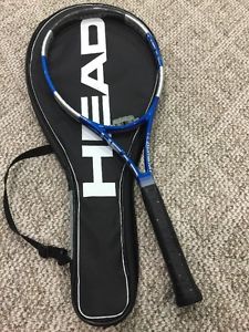 Head Liquid Metal 4 Tennis Racquet Unstrung Grip 4 1/4 With Case