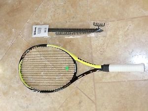 Wilson Pro Open BLX Tennis Racquet with a spare grommet, 4 3/8