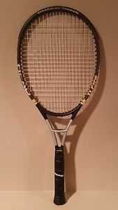 Head ti.fire midplus tennis racquet 3/8 - new strings, grip and buttcap