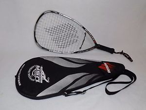 Ektelon o3 Silver Racquetball Racquet w/ Soft Case, XS Grip 190g Unstrung
