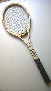 Vintage Slazenger Omega Open Throat Tennis Racket Wood Composite