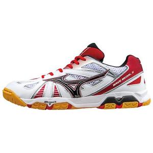 MIZUNO TABLE TENNIS SHOES WAVE MEDAL 5 WHITE/RED 81GA1515