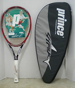 NEW Triple Threat Shark DB 110 Tennis Racquet Racket 4 1/4 - Strung + Cover