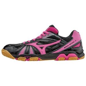 MIZUNO TABLE TENNIS SHOES WAVE MEDAL 5 BLACK/PINK 81GA1515