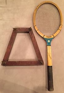Spalding Kro-bat for championship play tennis racquet & Clamp & Strung Fibre Thr