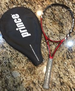 New Prince Titan Ti Tennis Racquet Racket Grip Size 4 100 sq. in. With Case