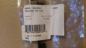 Head ti.fire or ti.heat midplus bumper and grommet set
