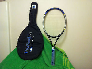 Wilson   Pro Staff 6.6 Ti  Tennis Racquet  Grip 4 3/8  1/2  With Matching Cover