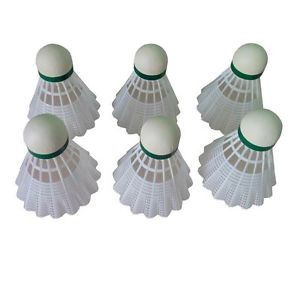 NEW YONEX-MAVIS 300 BADMINTON NYLON WHITE SHUTTLE COCK - PACK OF 6PCS