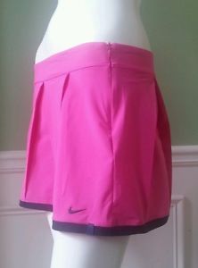 NWT $55 Women's Nike Dri-Fit Tennis Running Skirt SZ XS Hot Pink